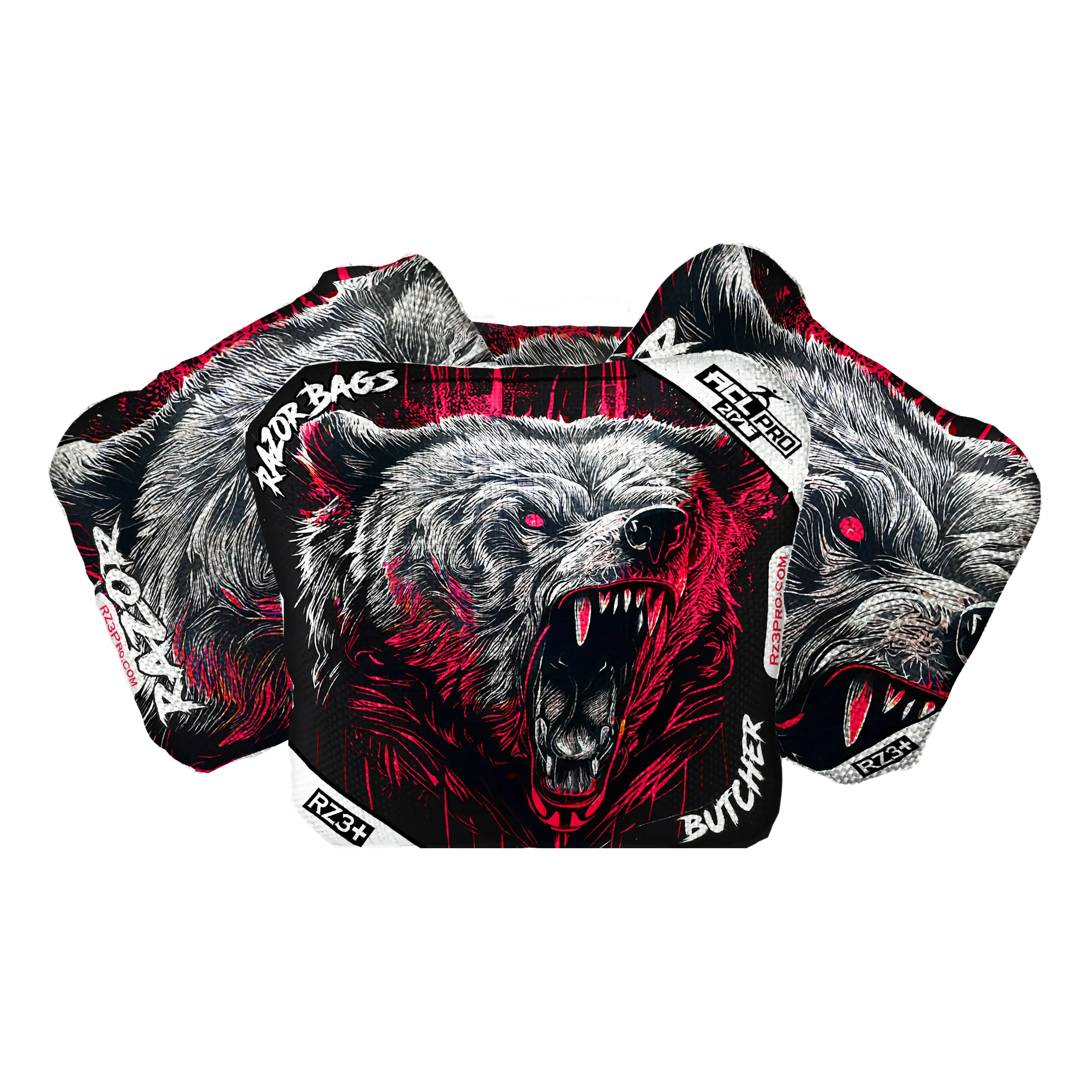 Butcher | Grizzly Black Series | ACL PRO Razor Cornhole Bags
