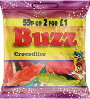 Buzz Sweets Crocodiles | Kids Bag