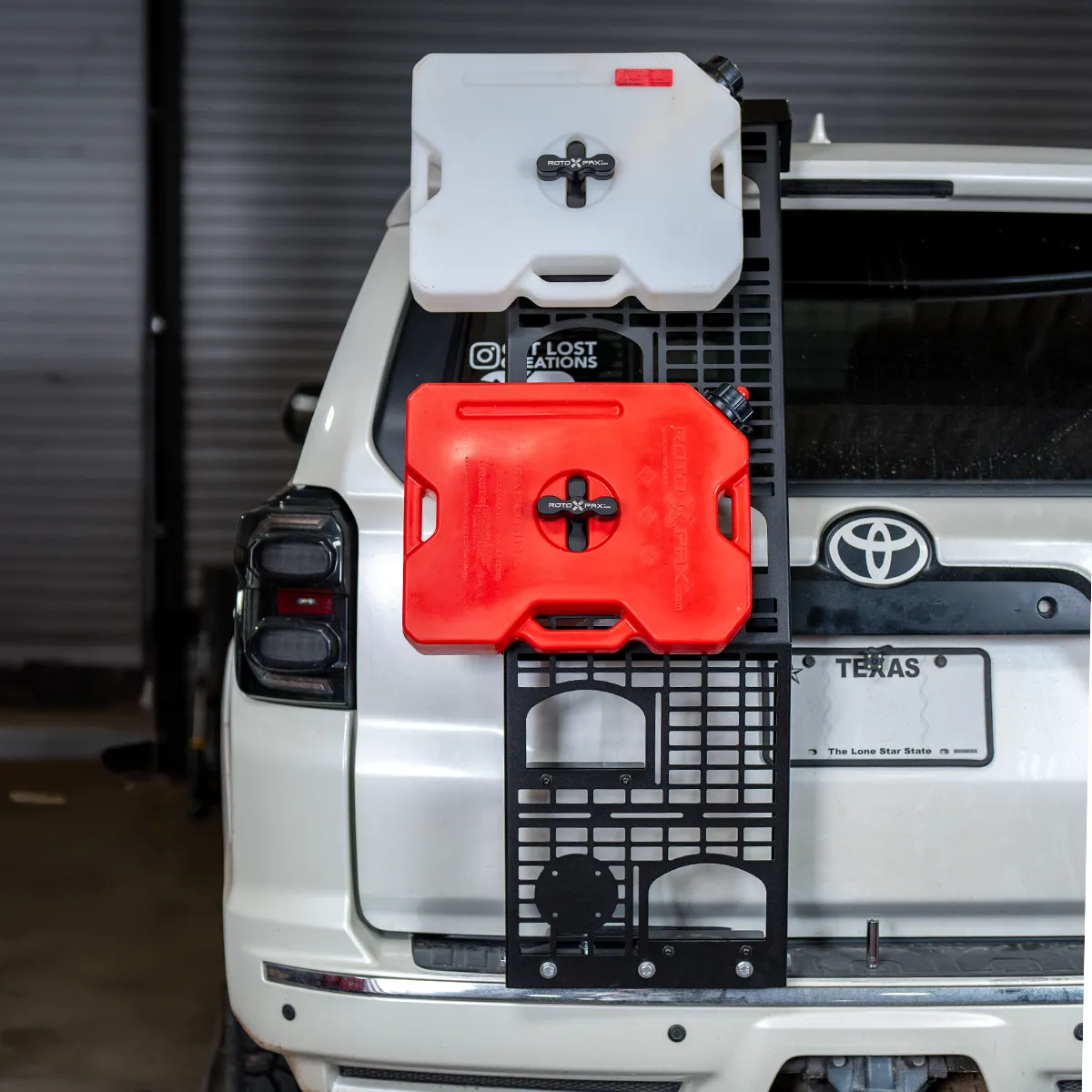 Cali Raised LED MOLLE Ladder Fits 2010-2024 Toyota 4Runner