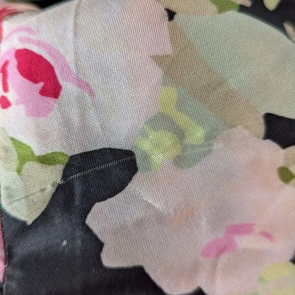 Camille La Vie Black Pink Green Floral Formal Satin Mermaid Maxi Prom Skirt 8