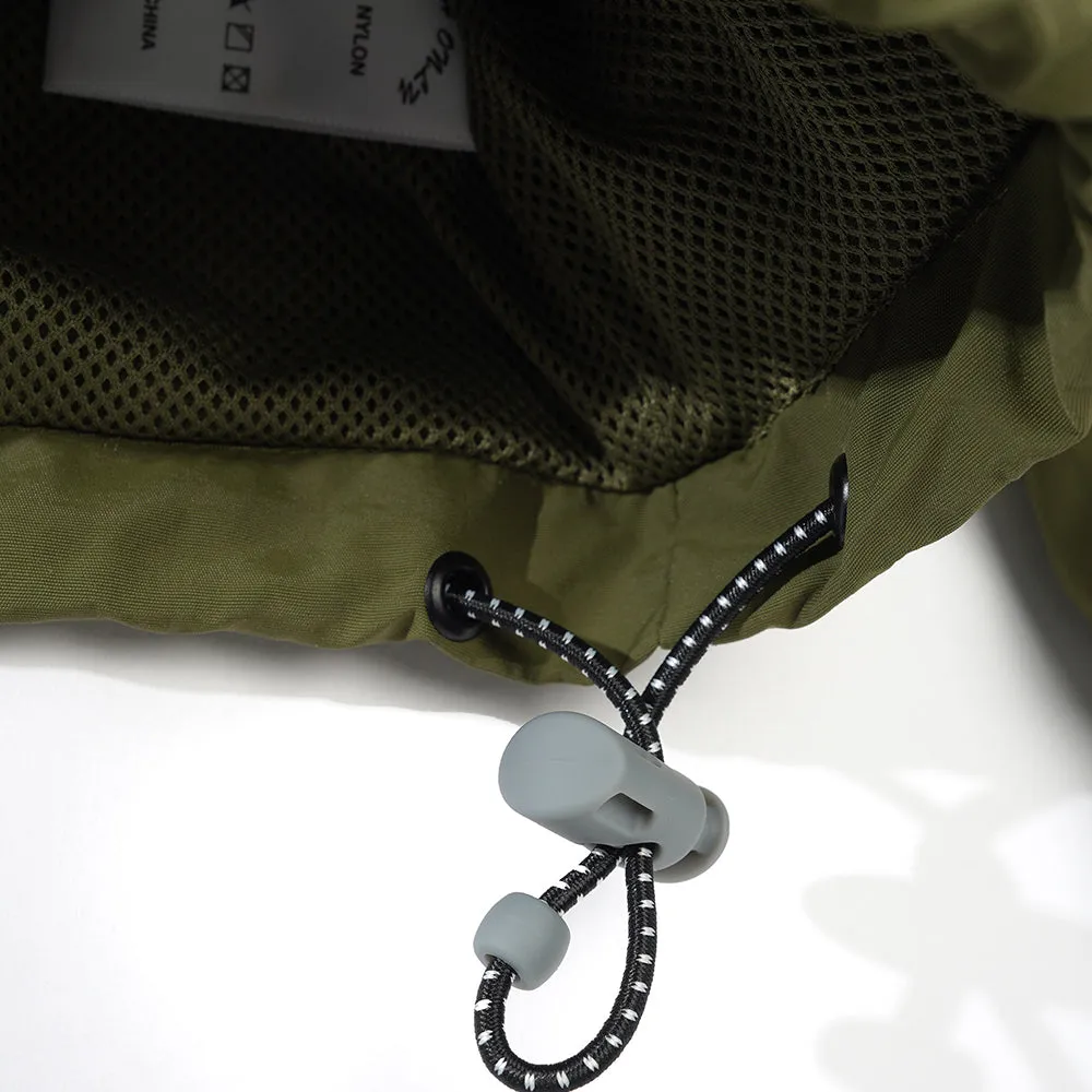 Cash Only Dash Rain Jacket Army