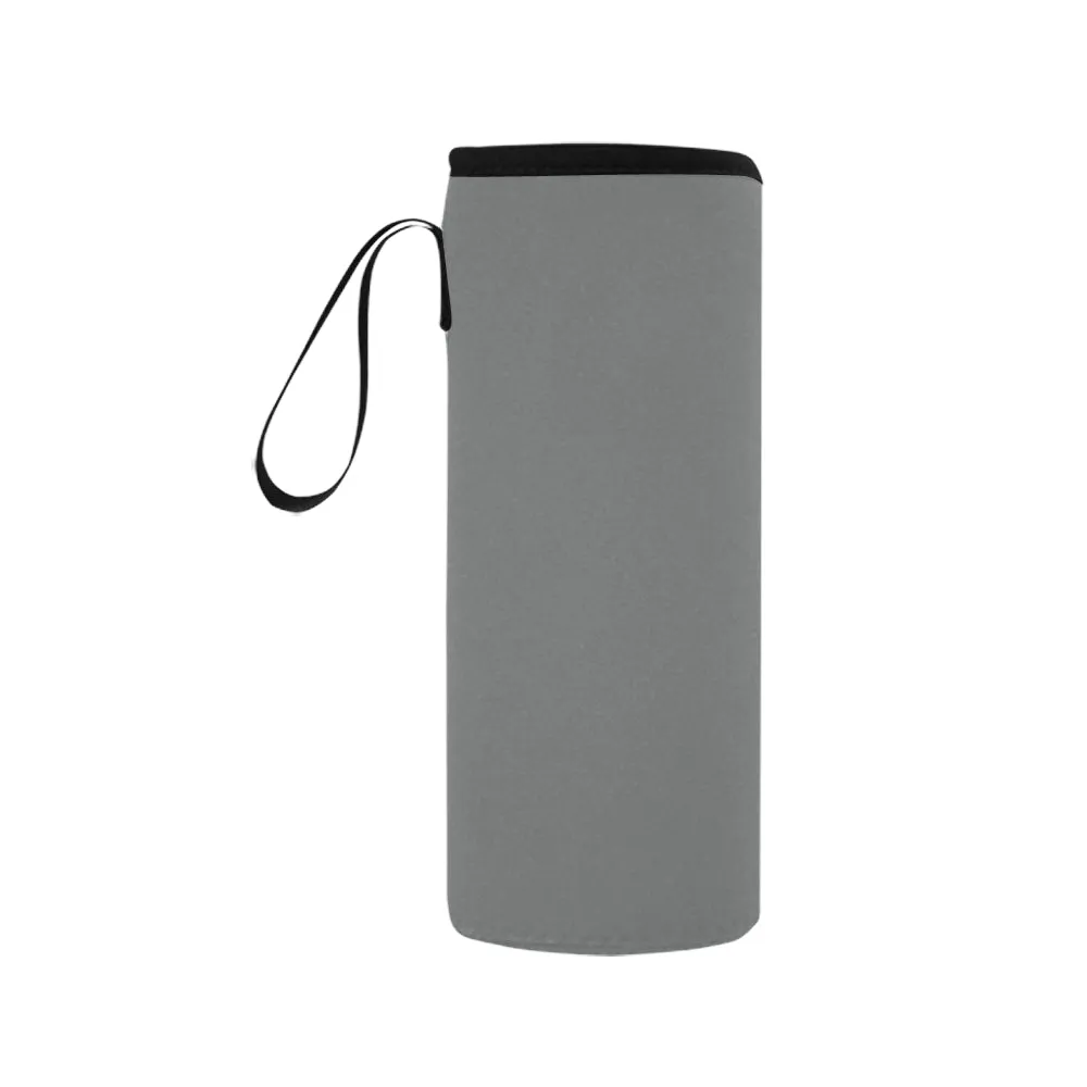 Cash Vision Medium Neoprene Water Bottle Pouch - Grey