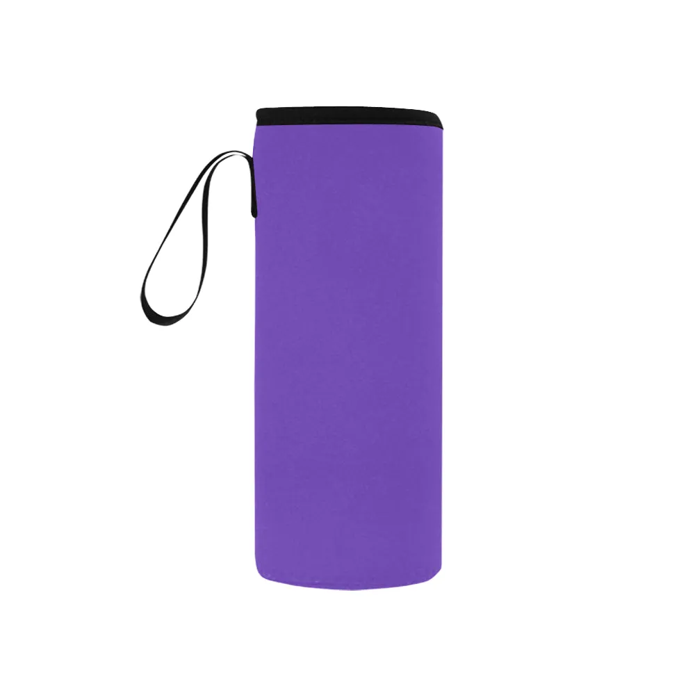 Cash Vision Small Neoprene Water Bottle Pouch - Purple