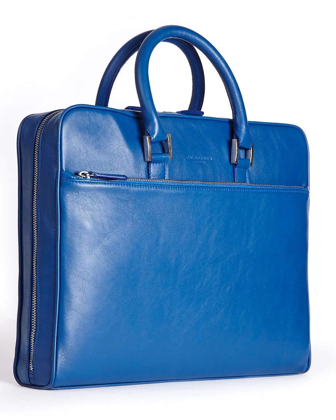 Cavesson's Blue Calf Briefcase