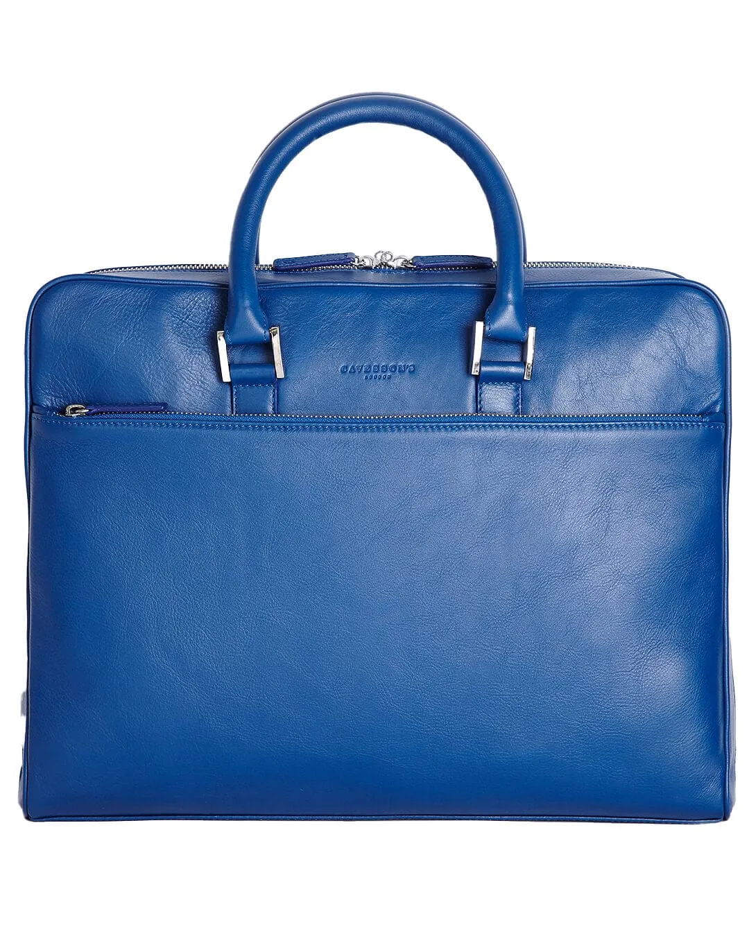 Cavesson's Blue Calf Briefcase