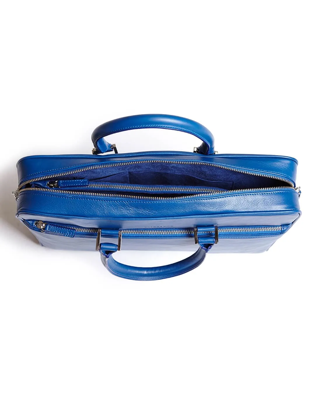 Cavesson's Blue Calf Briefcase