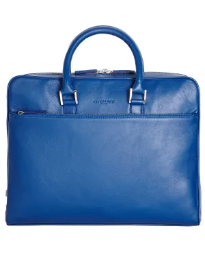 Cavesson's Blue Calf Briefcase