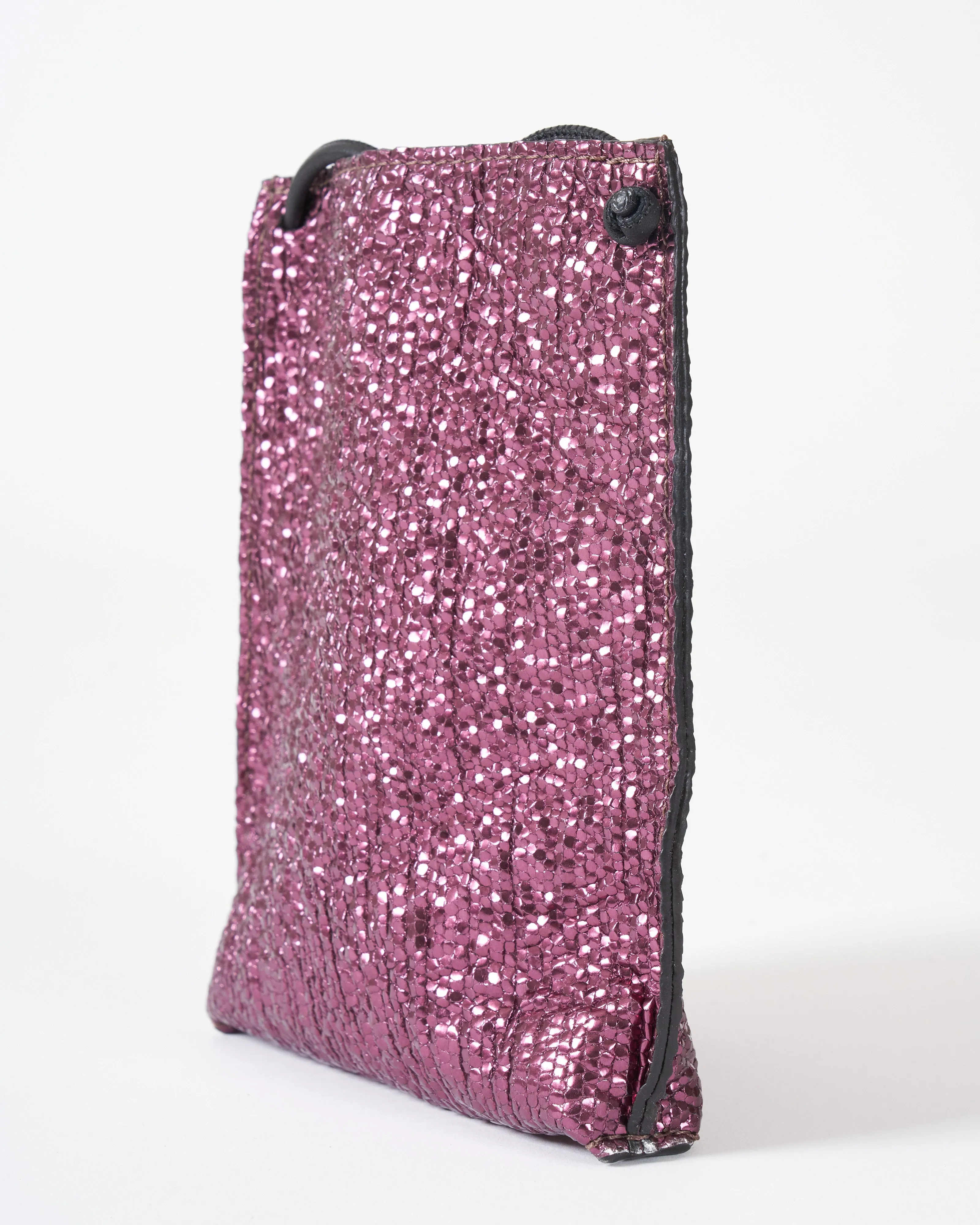 cell pouch - amethyst metallic
