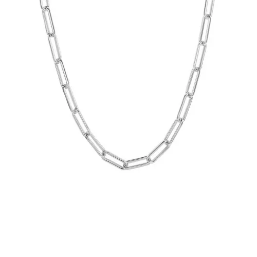 CHAIN LINK NECKLACE SILVER