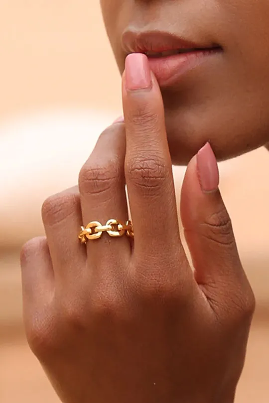 CHAIN REACTION LINK RING