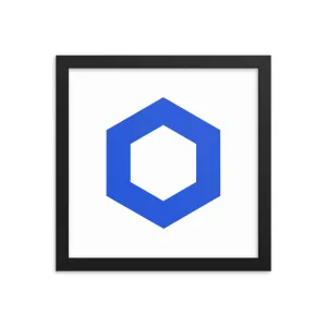 Chainlink Framed poster