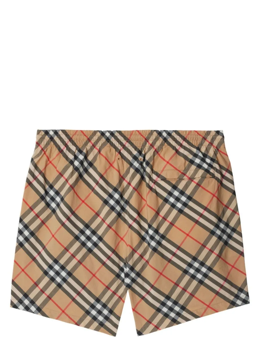 Check swim shorts