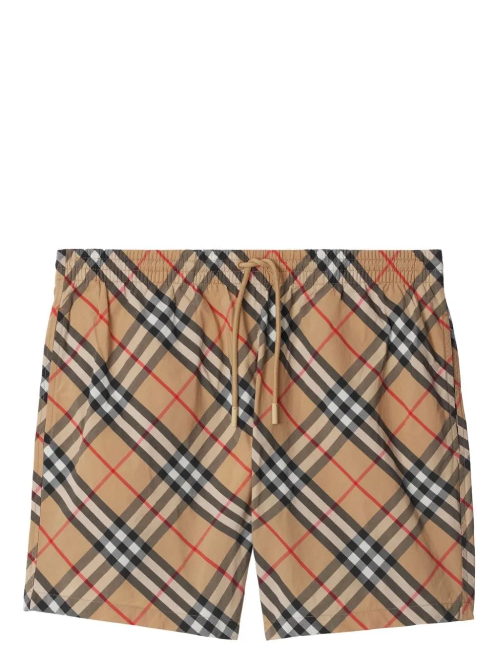 Check swim shorts