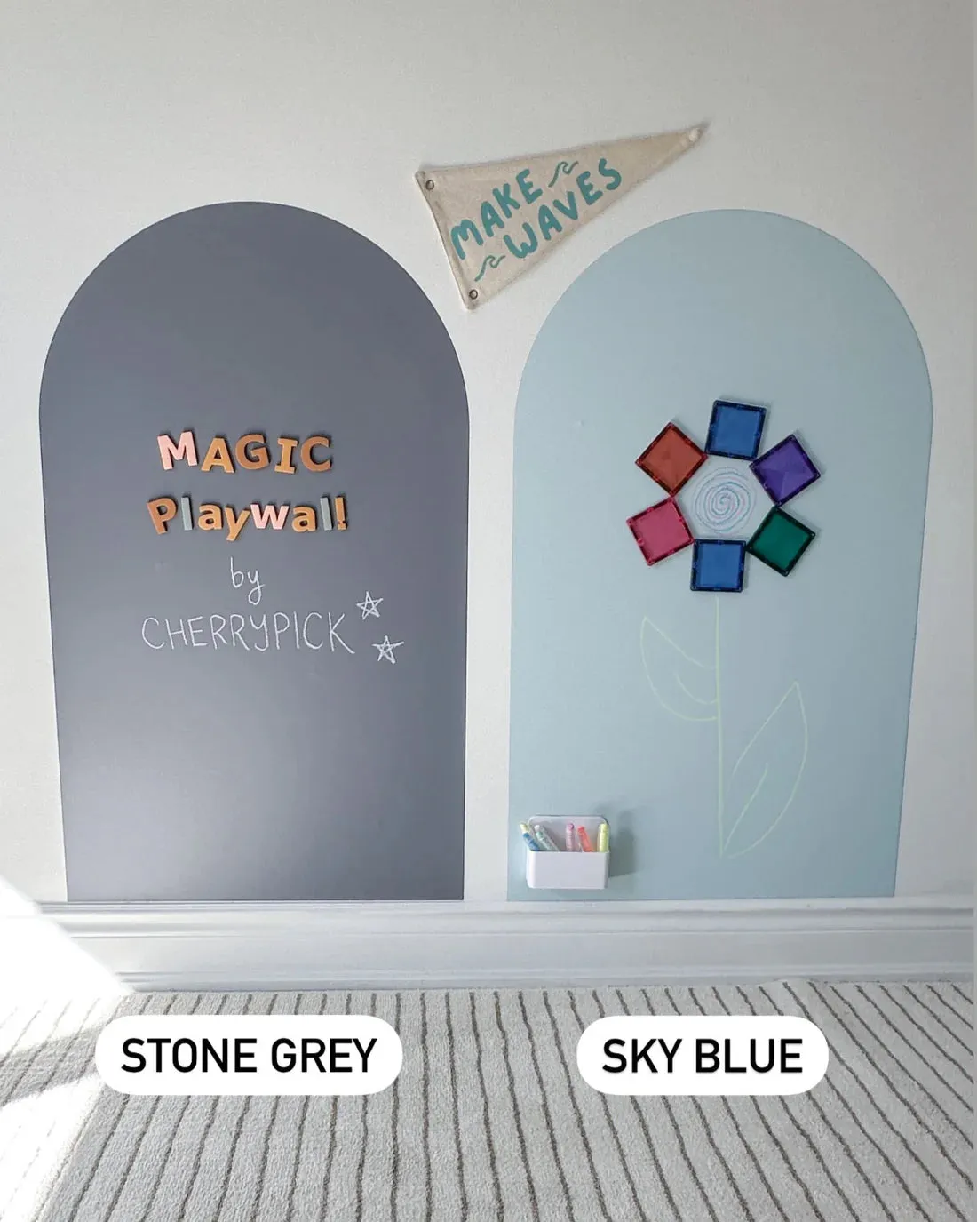 Cherrypick Magic Magnetic Playwall Arch Decal