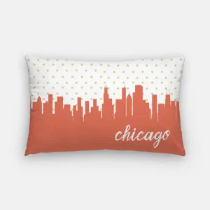 Chicago, Illinois polka dot skyline