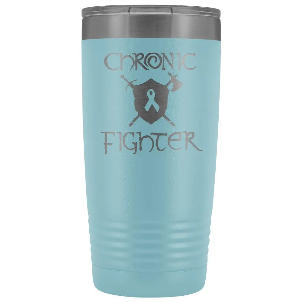 Chronic Fighter Ribbon 20oz Vacuum Tumbler