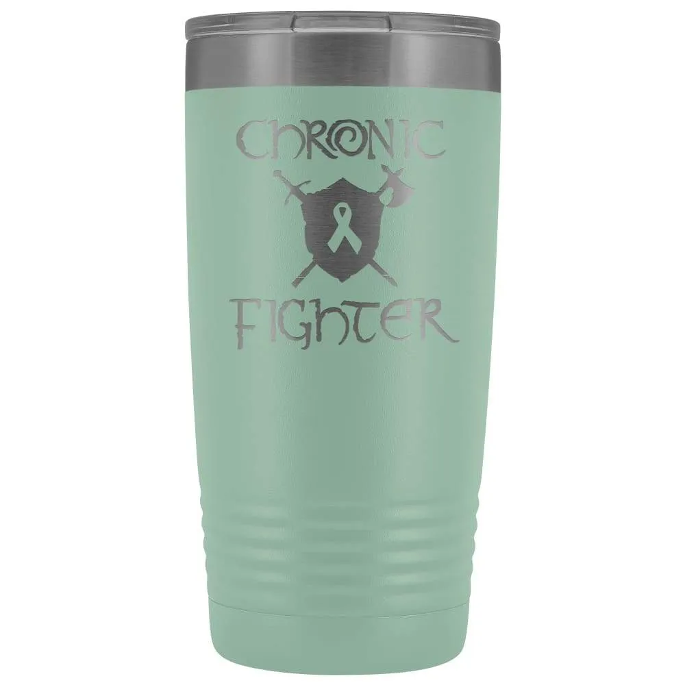 Chronic Fighter Ribbon 20oz Vacuum Tumbler