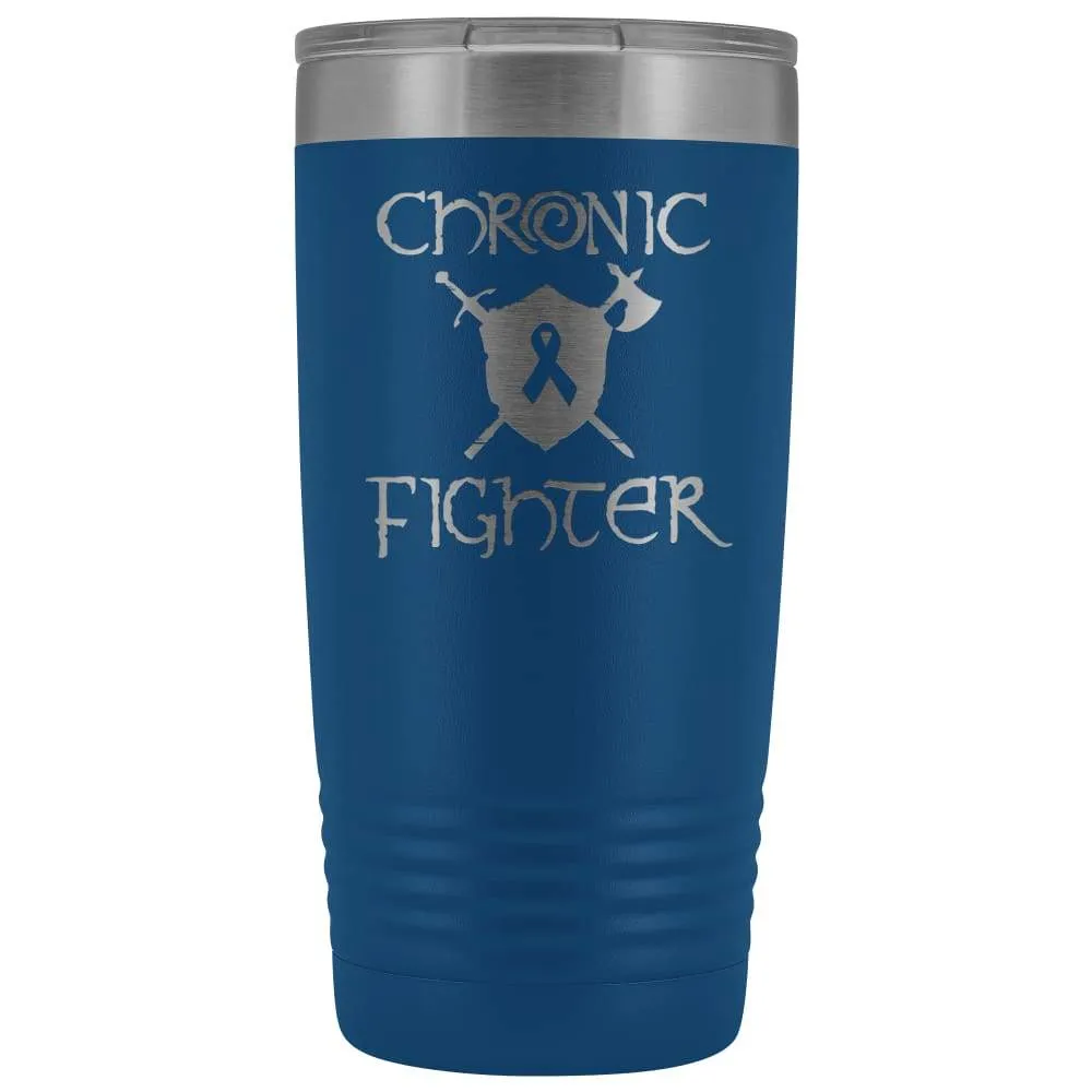 Chronic Fighter Ribbon 20oz Vacuum Tumbler