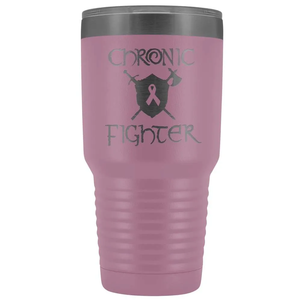 Chronic Fighter Ribbon 30oz Vacuum Tumbler