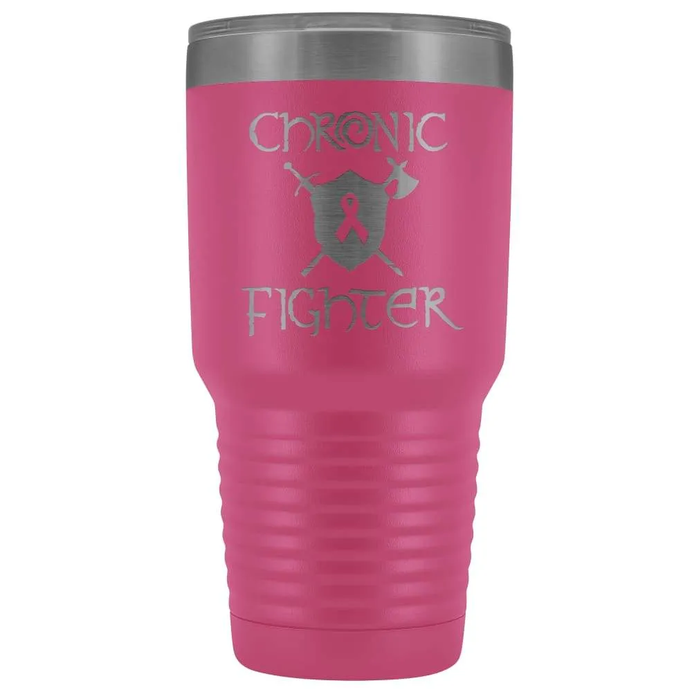 Chronic Fighter Ribbon 30oz Vacuum Tumbler