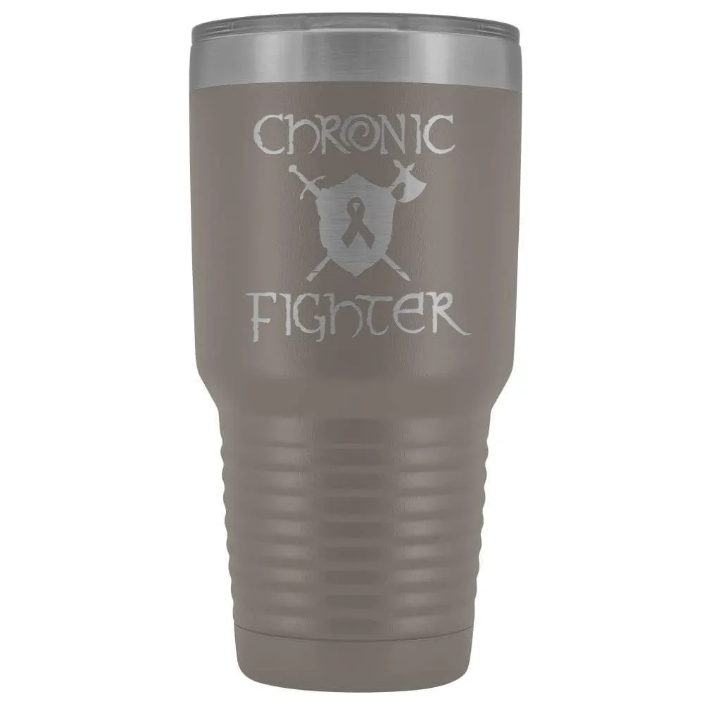 Chronic Fighter Ribbon 30oz Vacuum Tumbler