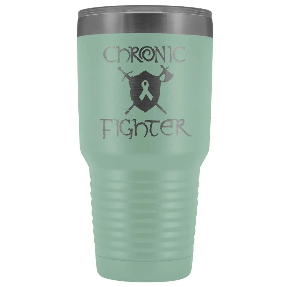 Chronic Fighter Ribbon 30oz Vacuum Tumbler