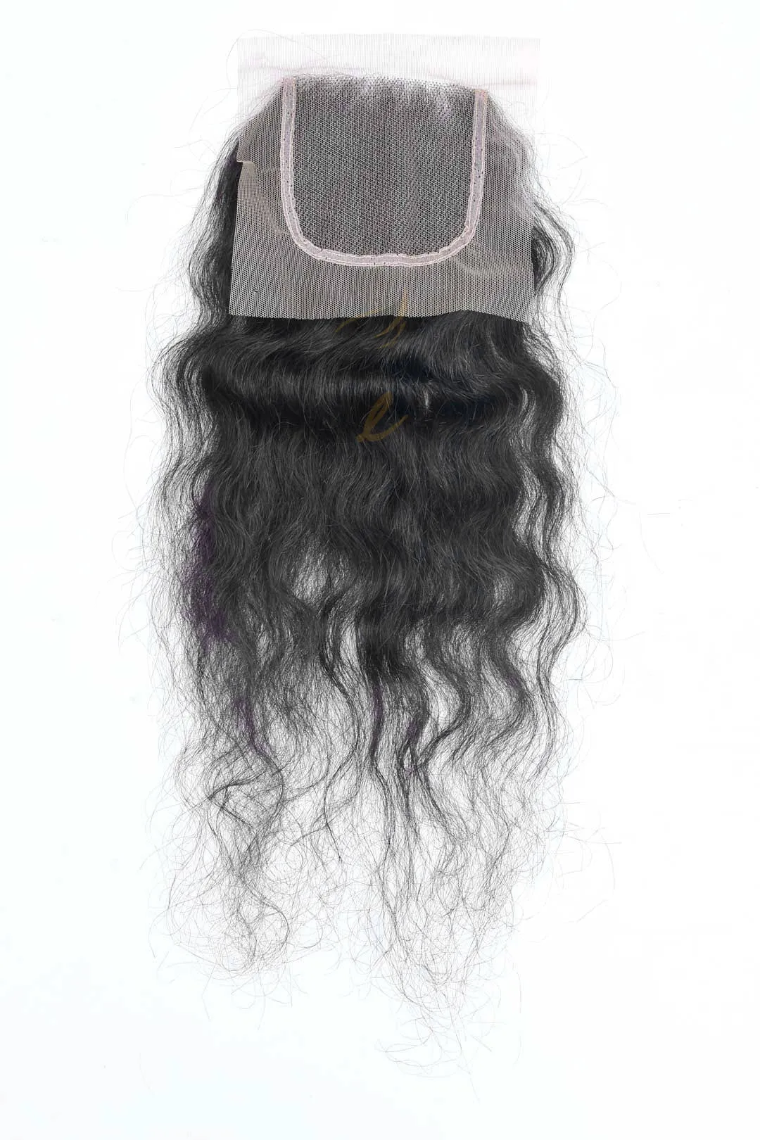 Closure 4 X 4 Swiss Lace - Natural Wavy