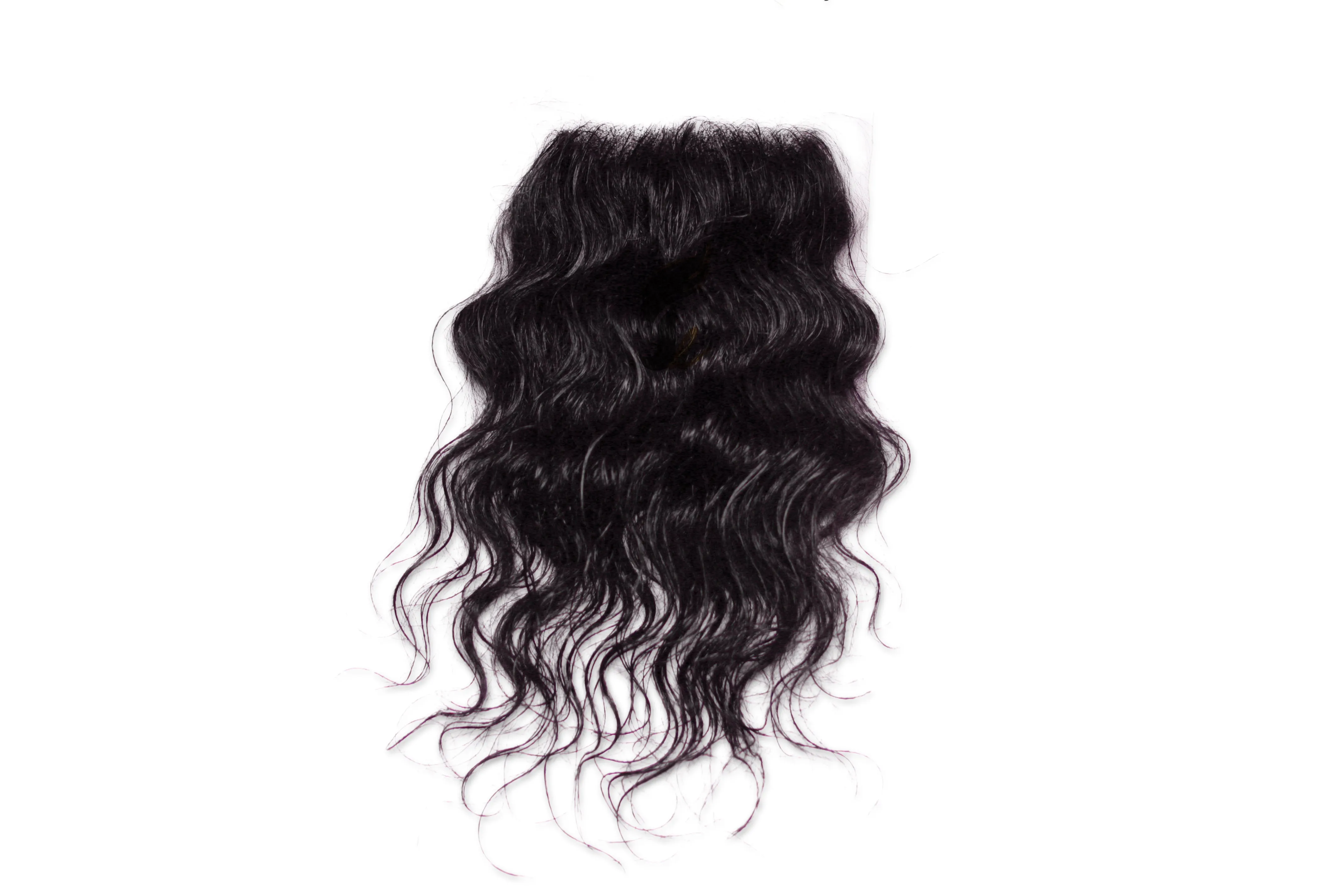 Closure 4 X 4 Swiss Lace - Natural Wavy
