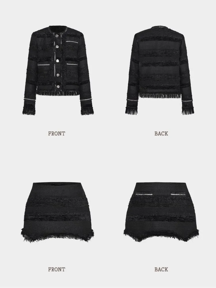 Commuting style jacket and skirt suit【s0000004101】