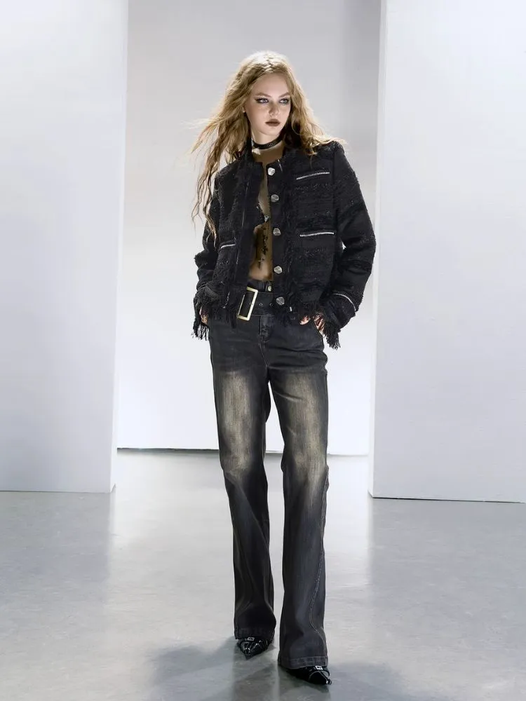 Commuting style jacket and skirt suit【s0000004101】
