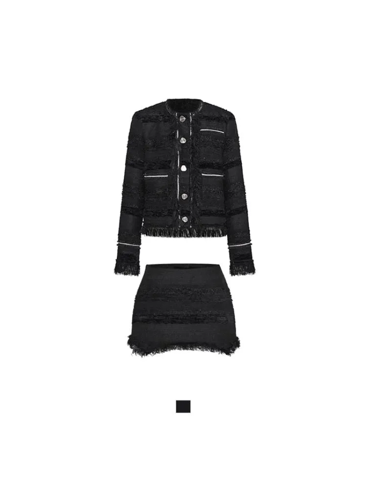Commuting style jacket and skirt suit【s0000004101】