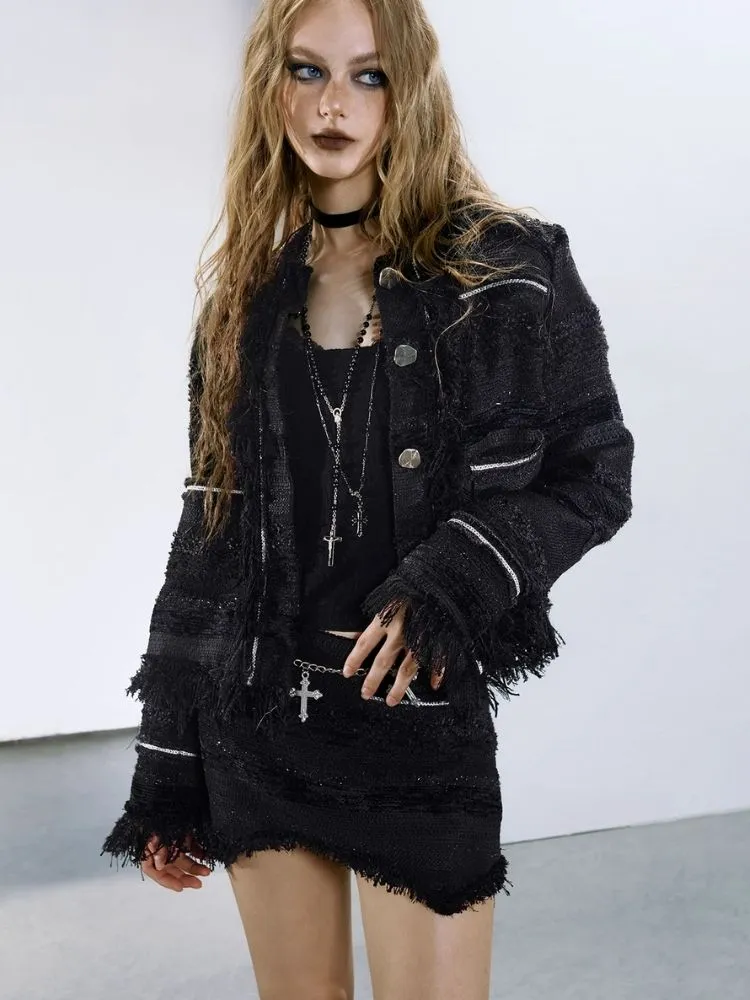 Commuting style jacket and skirt suit【s0000004101】
