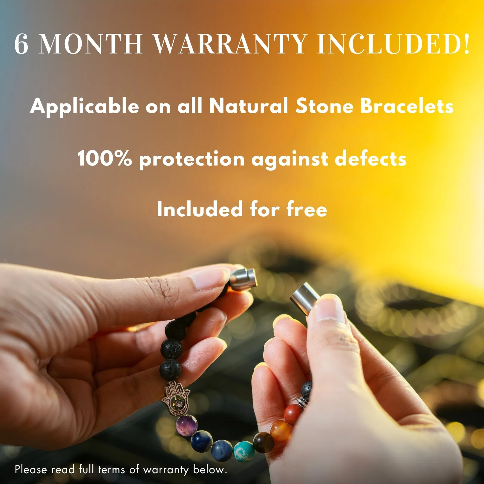 Courageous Tiger Eye Natural Stone Bracelet With Magsnap 2
