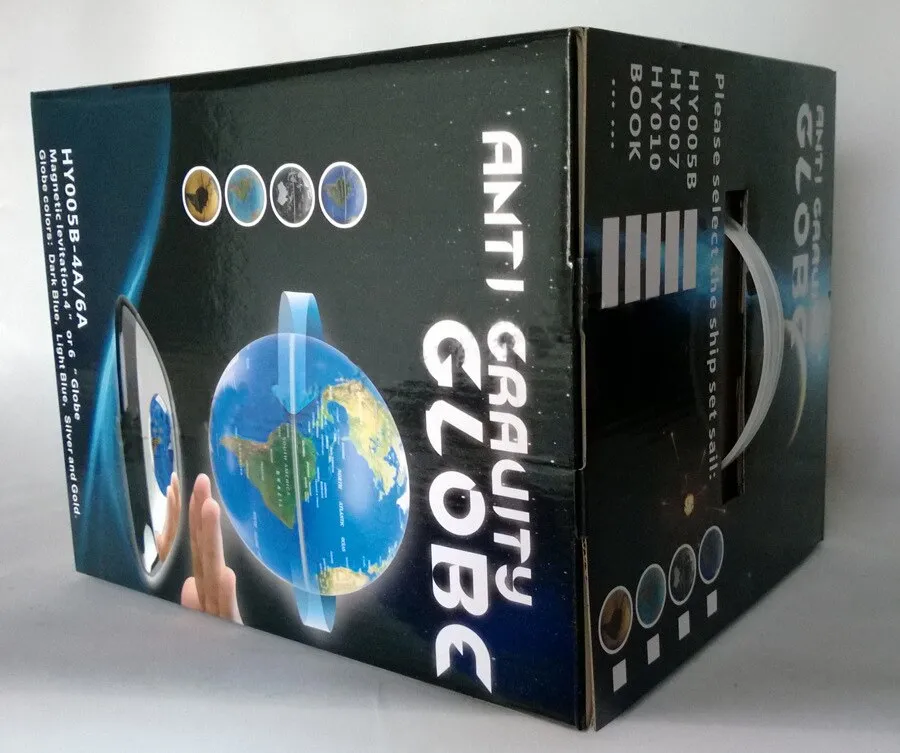 Creative Magnetic Globe World Map Decor