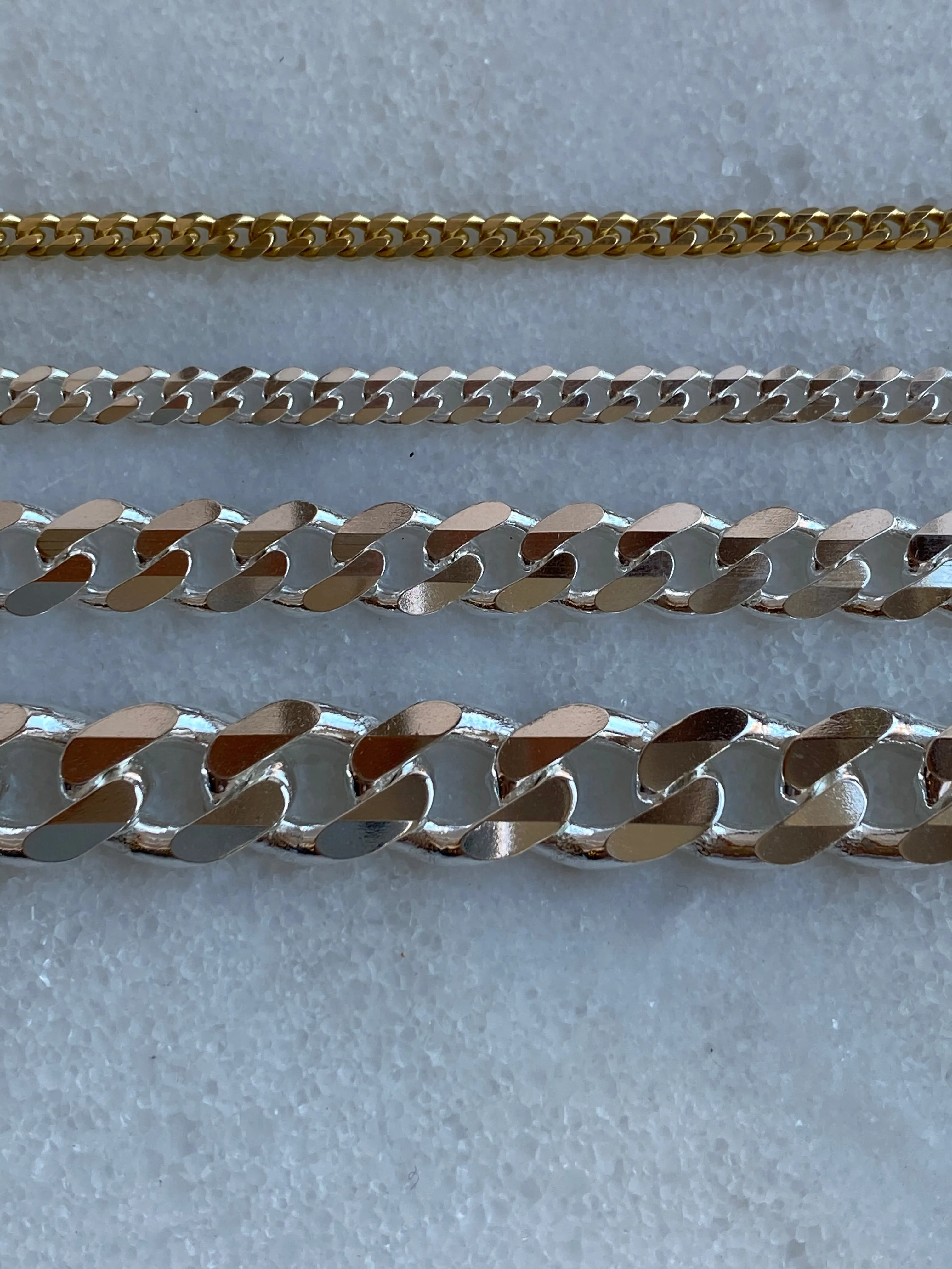 Cuban Link 10.3 mm Sterling Silver Chain Necklace