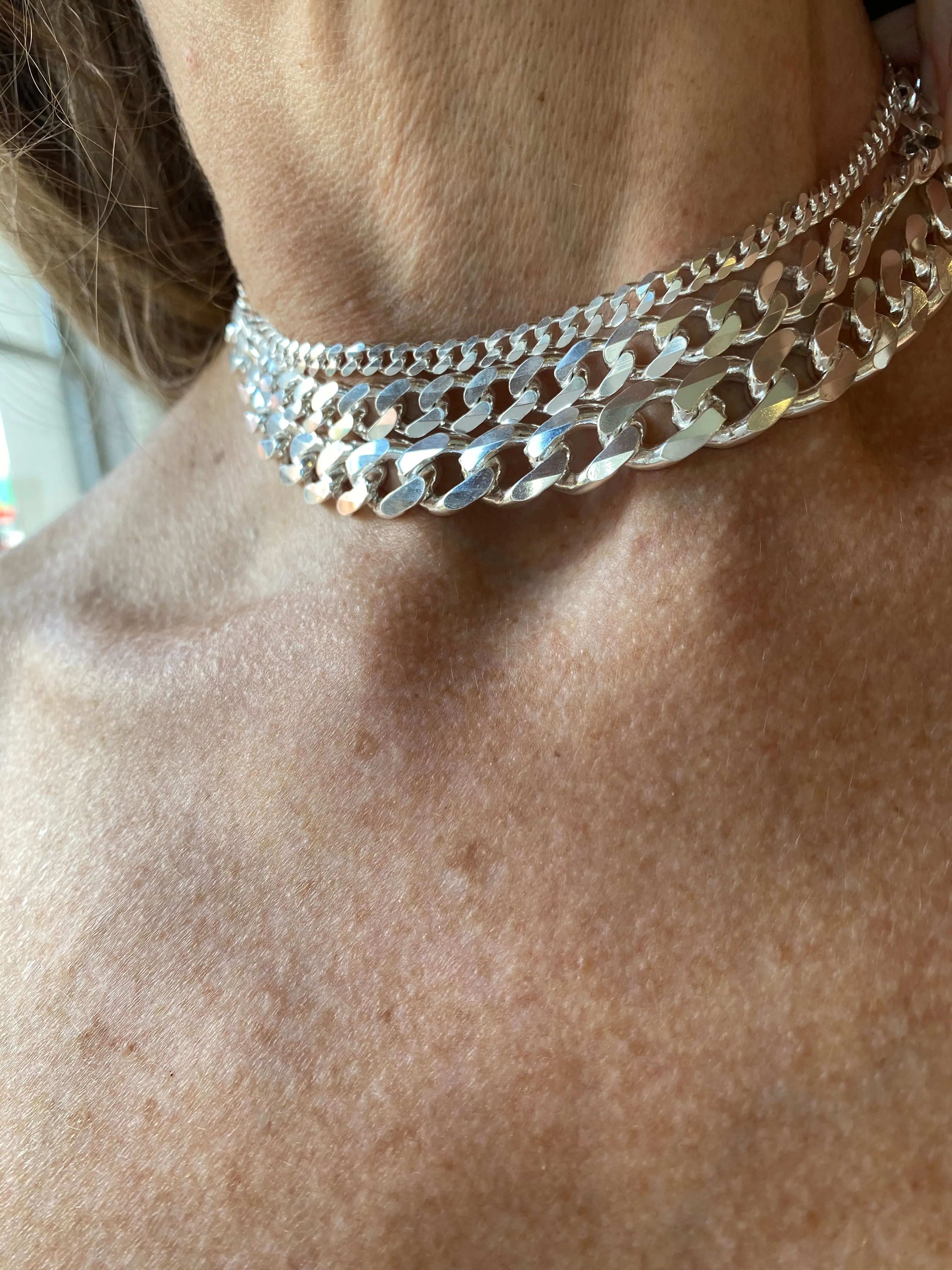 Cuban Link 4.6mm Sterling Silver Chain Necklace