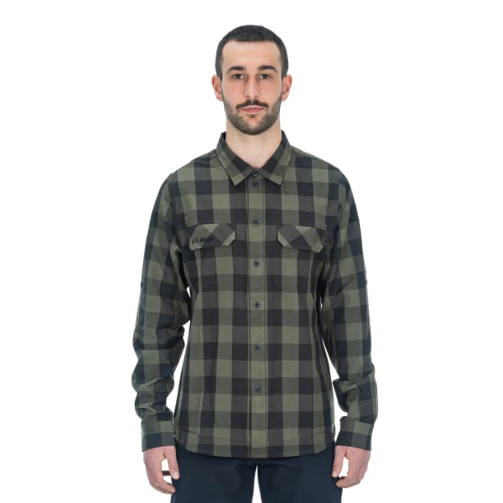CUBE CAMISA LIFE STYLE WORK L/S OLIVE