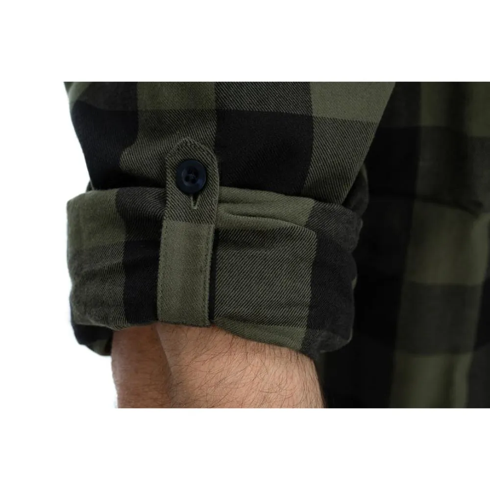 CUBE CAMISA LIFE STYLE WORK L/S OLIVE
