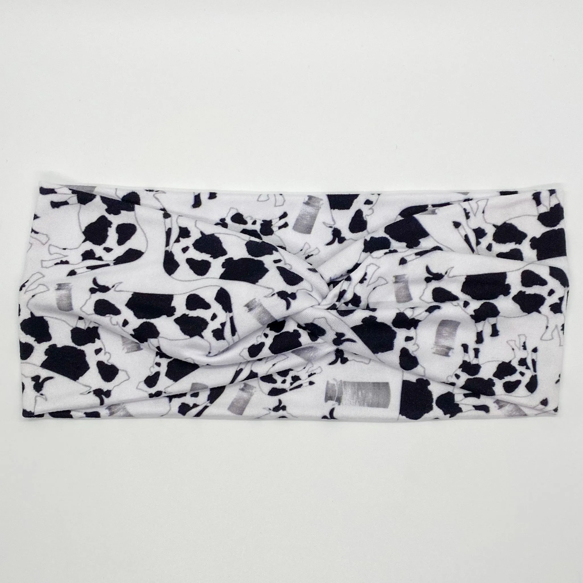 Dairy Cow Twist Headband