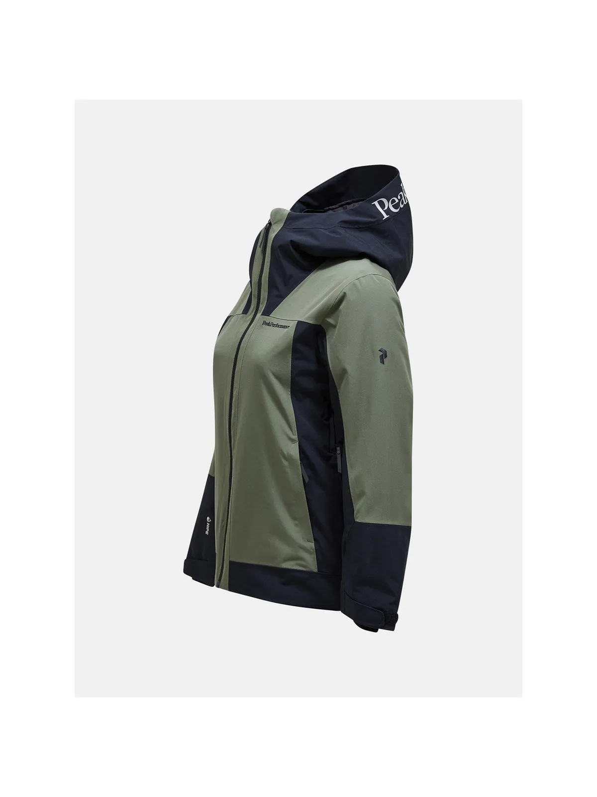 Damska kurtka na narty Peak Performance W Rider Tech Insulated Ja zielony