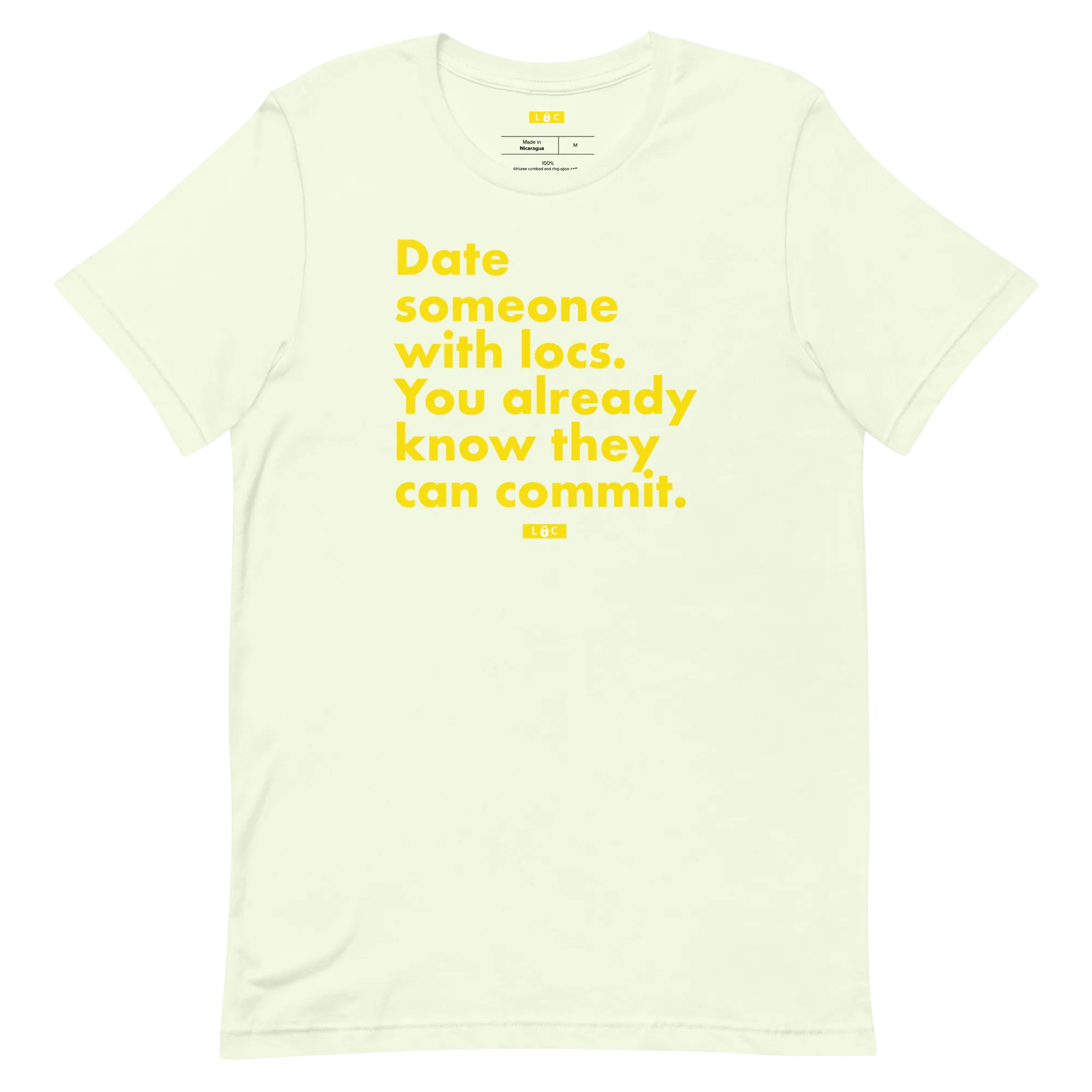 Date someone with locs Unisex T-Shirt