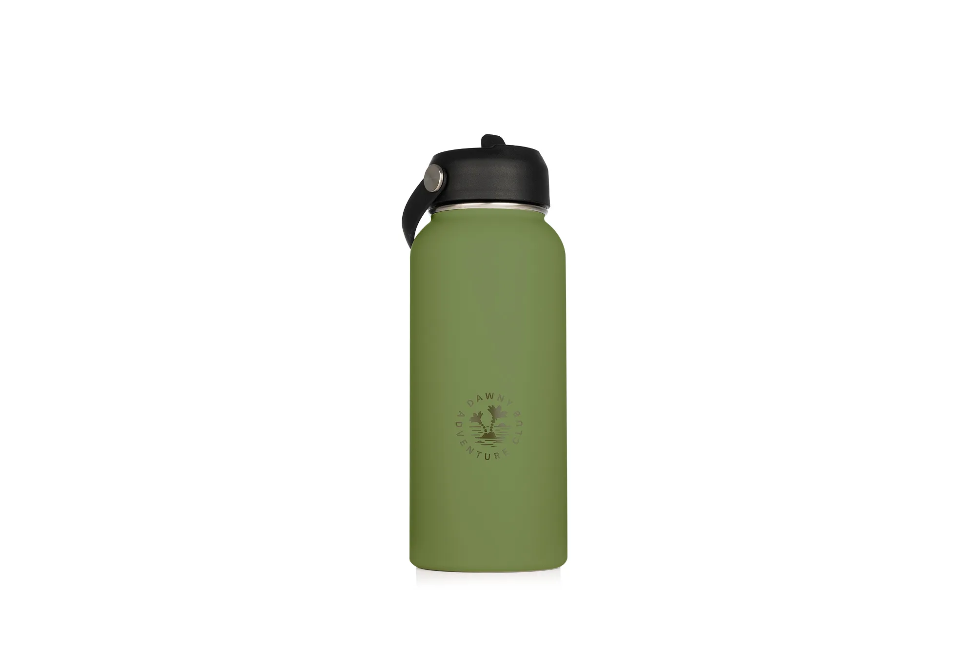 Dawny Adventure Club Insulated Drink Bottles - Moss