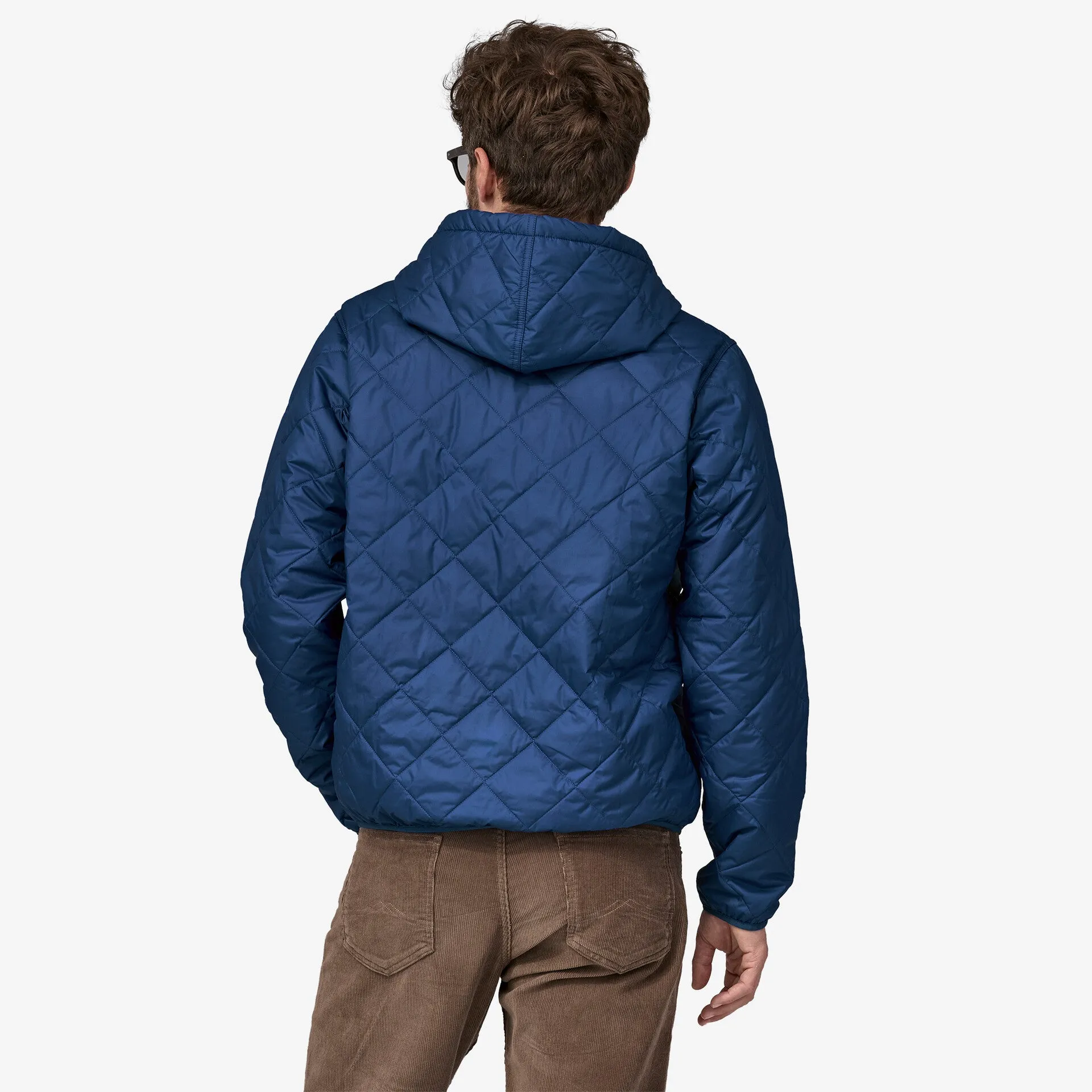 Diamond Quilted Bomber Hoody (Men's) - 27610