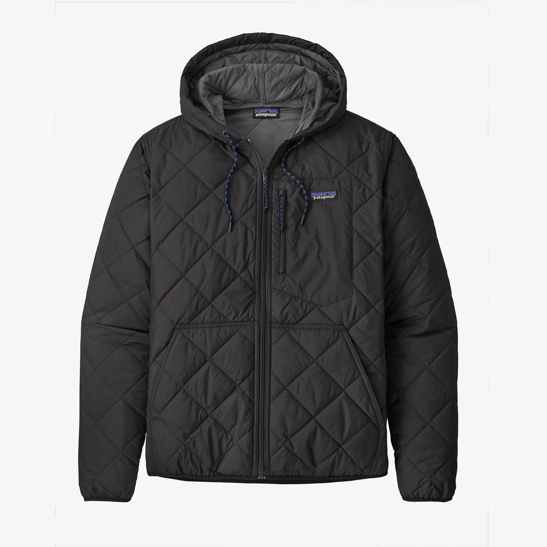 Diamond Quilted Bomber Hoody (Men's) - 27610