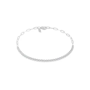 Diamond Segment Mini Link Bracelet