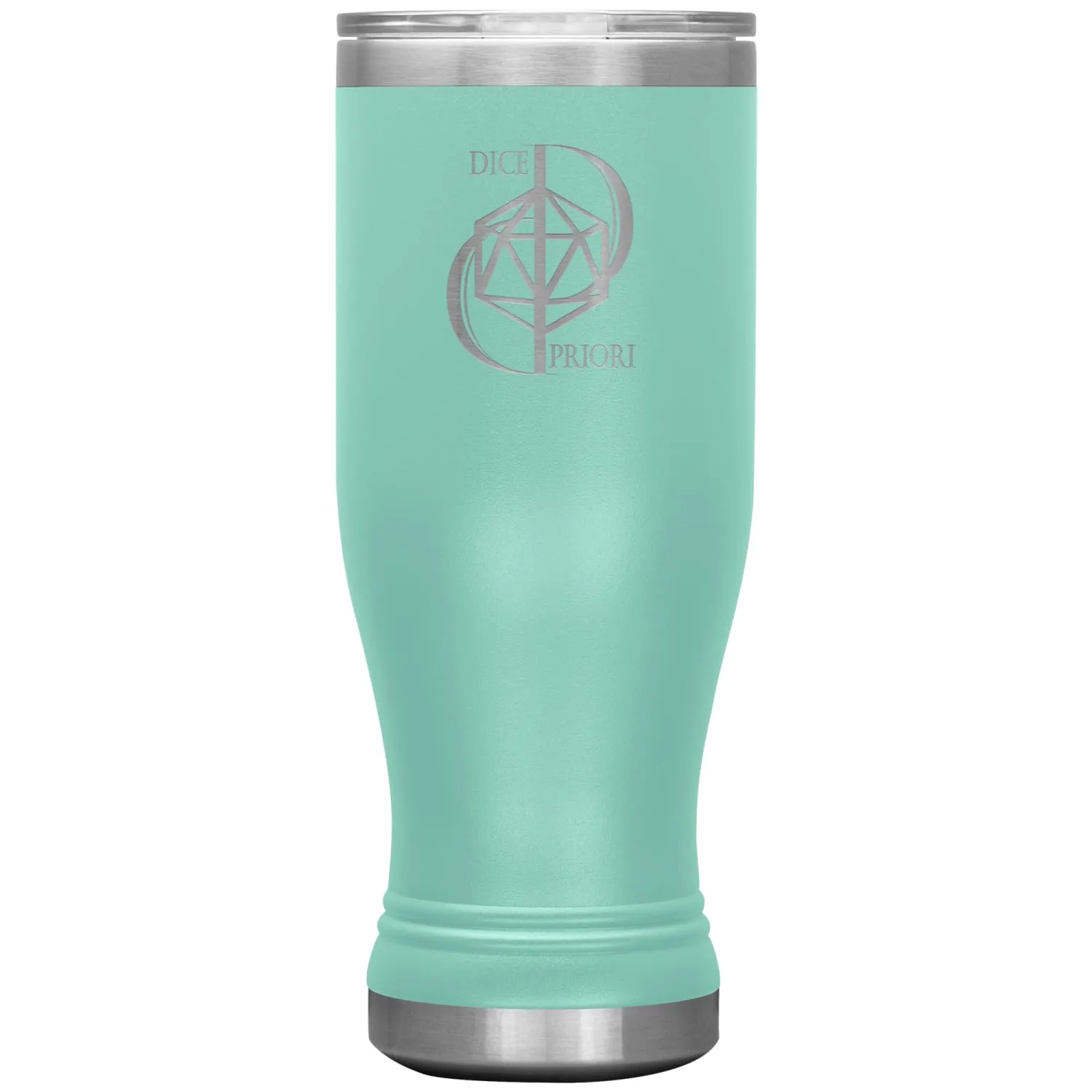 Dice Priori D20 Focus Text Logo 20oz Boho Vacuum Tumbler
