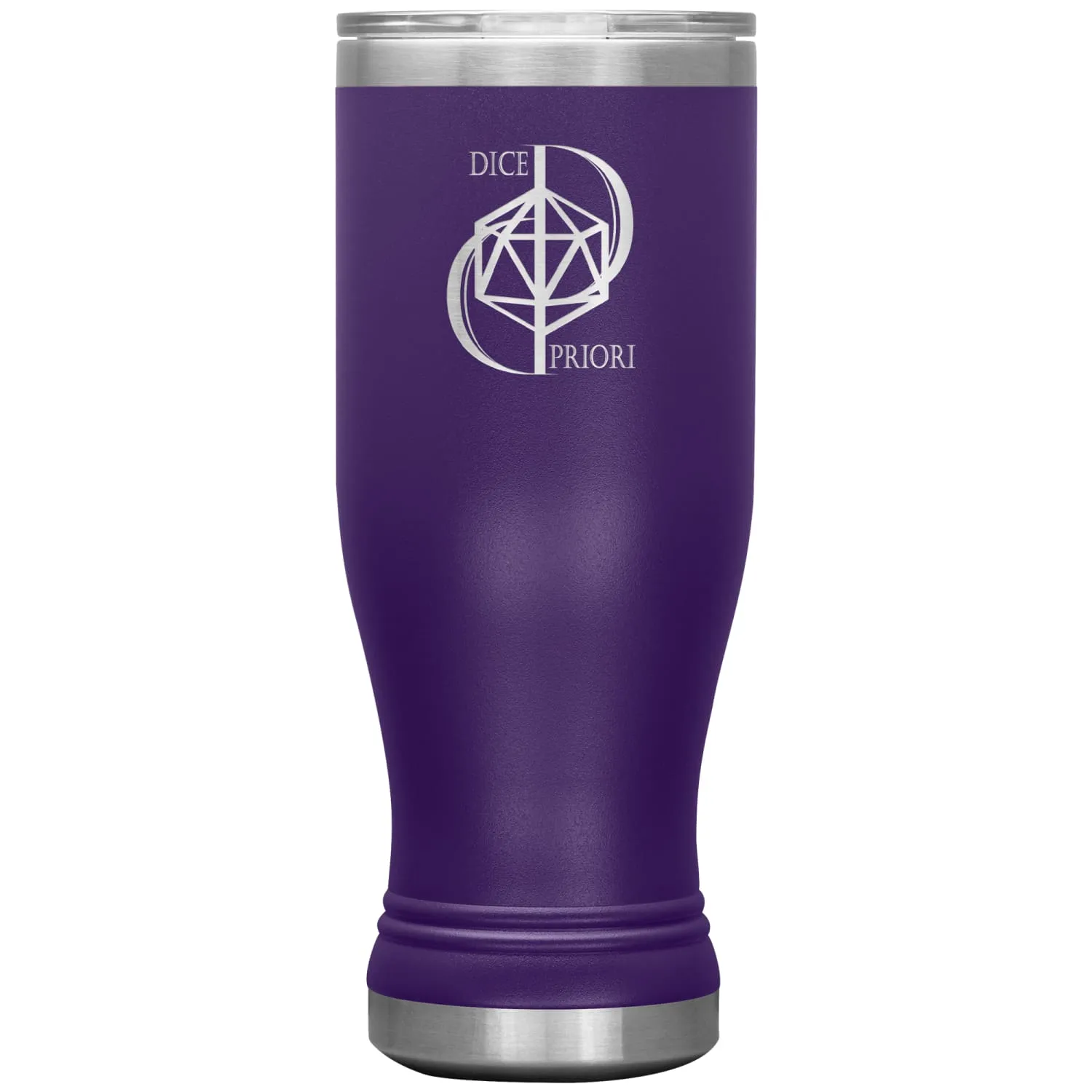 Dice Priori D20 Focus Text Logo 20oz Boho Vacuum Tumbler