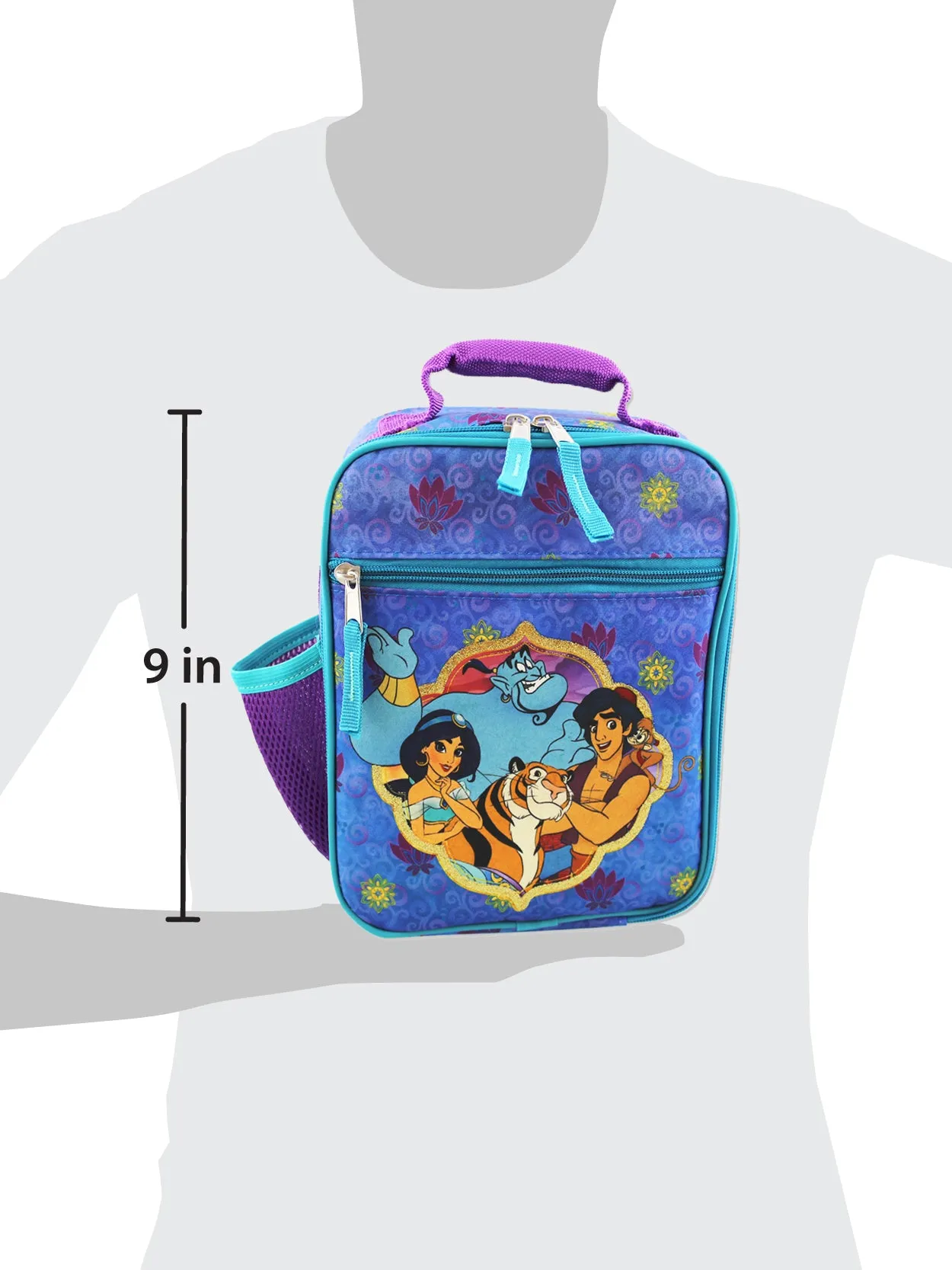 Disney Aladdin Princess Jasmine Insulated School Lunch Box