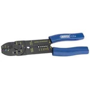 Draper 13657 4 Way Crimping Tool, 215Mm Dr-13657