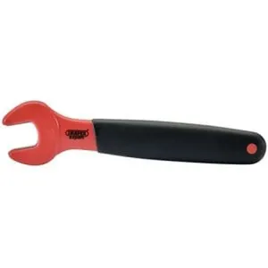 Draper Vde Approved Fully Insulated Open End Spanner, 15Mm Dr-99473